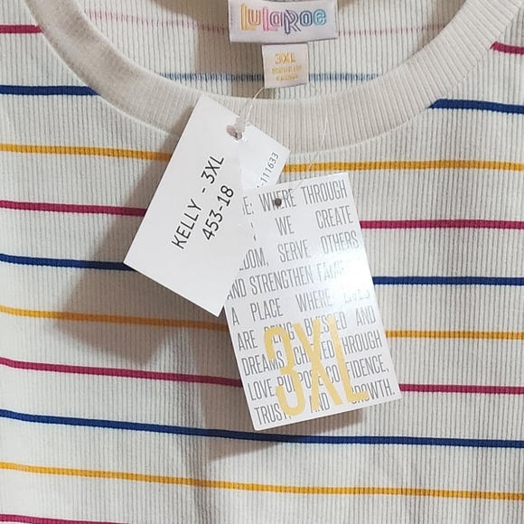Kelly,  NWT 3XL top, LuLaRoe - Picture 2 of 2